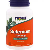 Комплекс Селен и Молибден NOW Foods Selenium 100 mcg 100 Tabs ZK, код: 7518556