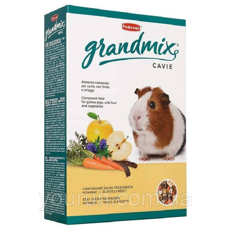 Padovan (Падован) GRANDMIX CAVIE Комплексний корм для морських свинок 850 гр