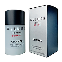 Stick Allure Homme Sport Chanel Стік Дезодорант Алюр Хом Спорт Шанель 75 мл.
