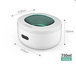 Ультразвукова ванна-мийка GT-F6 з дисплеєм для манікюрних інструментів, на 750 мл., 35 Вт., фото 4