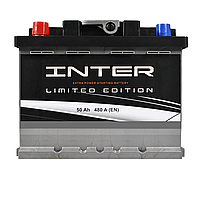 Автомобильный аккумулятор INTER limited edition (L1B) 50Ah 480A L+