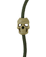 Стоперы для шнурка Kombat UK Skull Cord Stoppers 10шт Койот (1000-kb-scs-coy) CM, код: 8100542