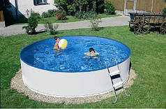 Басейн каркасний Azuro круглий 240A 2.4 х 0.9 м (4м3) зі сходами і фільтром