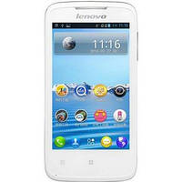 Смартфон на Android OS 4.1 процессор 4-ядерный Lenovo IdeaPhone A760 Белый