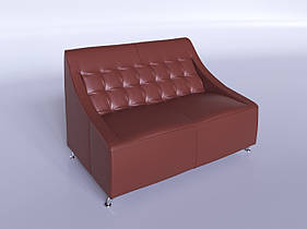 Офісний диван "Поліс" світло-коричневий ТМ Sentenzo
