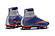 Футбольні бутси Nike Mercurial Superfly FG Blue Racing/Total Orange/Grey 44, фото 4