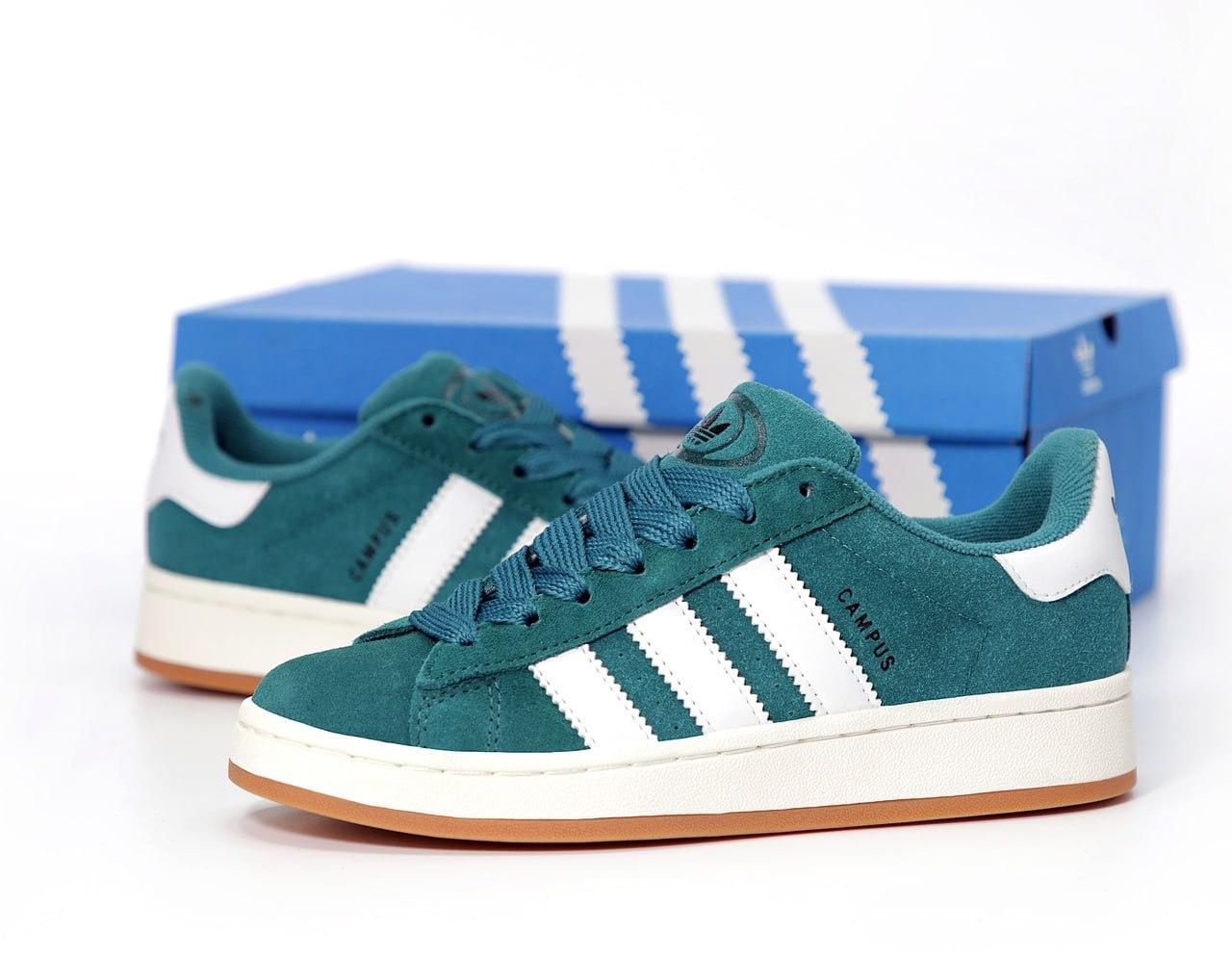 Зелені чоловічі Кросівки Adidas Campus
