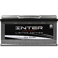 Автомобильный аккумулятор INTER limited edition (L5) 100Ah 850A R+