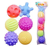 Набор текстурных игрушек, сенсорные мячики SCA89