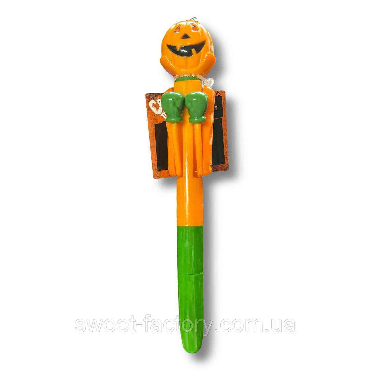 Ручка кулькова Creepy Rown Light Up Ballpoint Pen Pumpkin Boxing