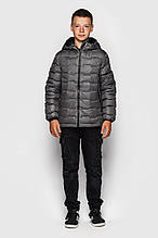 Куртка осіння дитяча 164 Cvetkov "Курт" графітовий