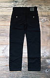 Штани чорні на хлопчика 10-11 років (140-146 зріст), фото 2