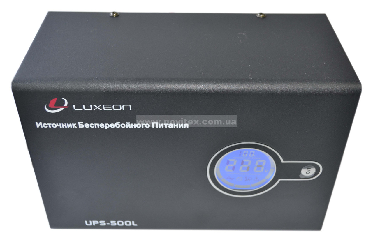 ИБП Luxeon UPS-500L (300Вт) - фото 4 - id-p337471523