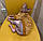 Джемпер для котів "Класік", коричневий, фото 9