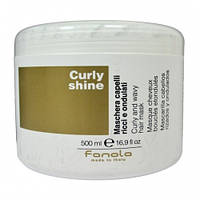 Маска для кучерявого волосся з протеїнами шовку 1000 мл. Fanola