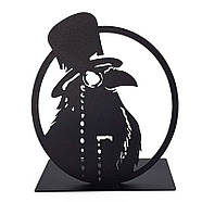 Упор для книг «Ворон в капелюсі», фото 8