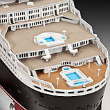 Збірна модель (1:700) Пасажирський корабель Queen Mary 2, фото 5