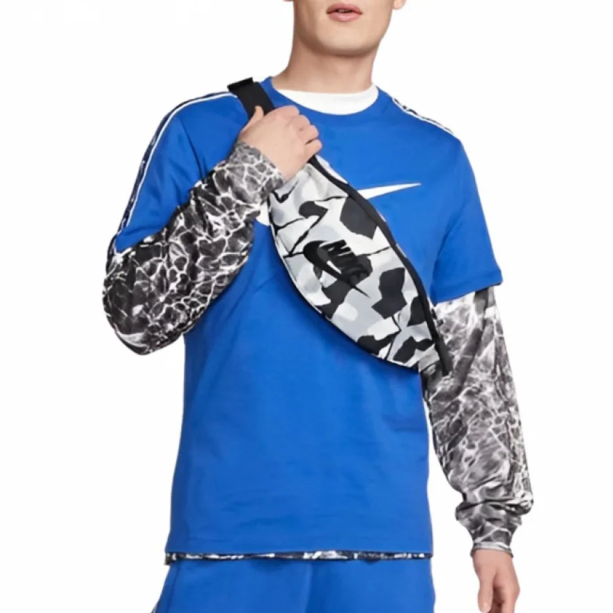 Сумка-бананка на пояс Nike Heritage Waistpack для зберігання дрібних предметів (DV6242-060)