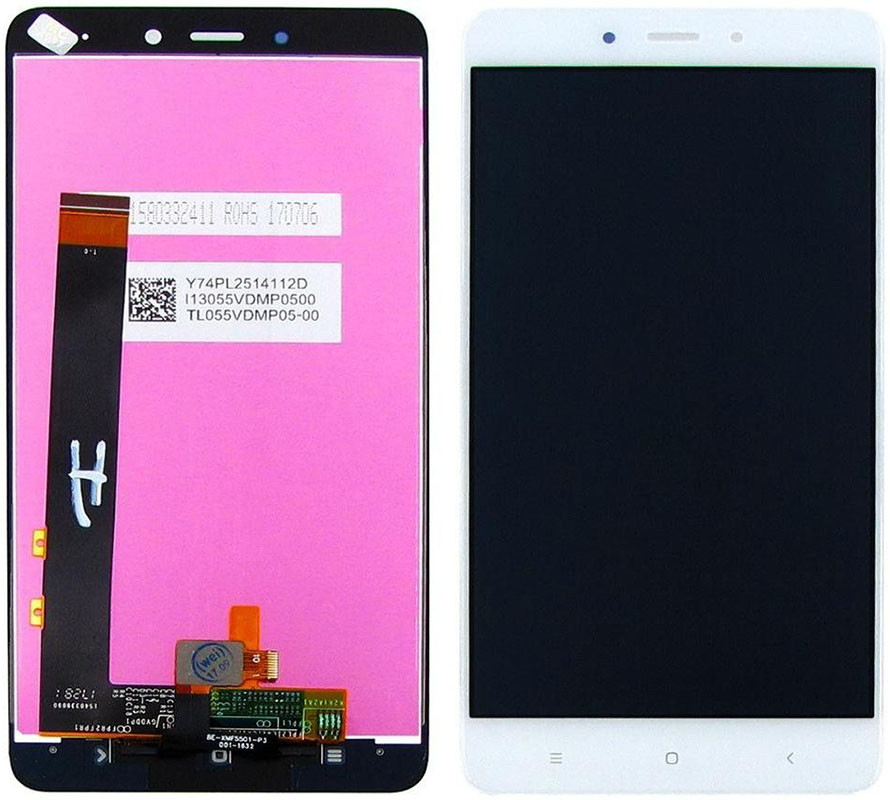 Дисплей для Xiaomi Redmi Note 4 з білим тачскріном