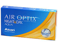 Контактные линзы Air Optix Night&Day Aqua 1уп (3шт)