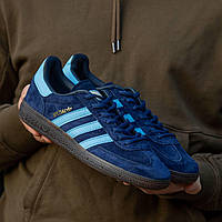 Мужские кроссовки Adidas Spezial синего цвета