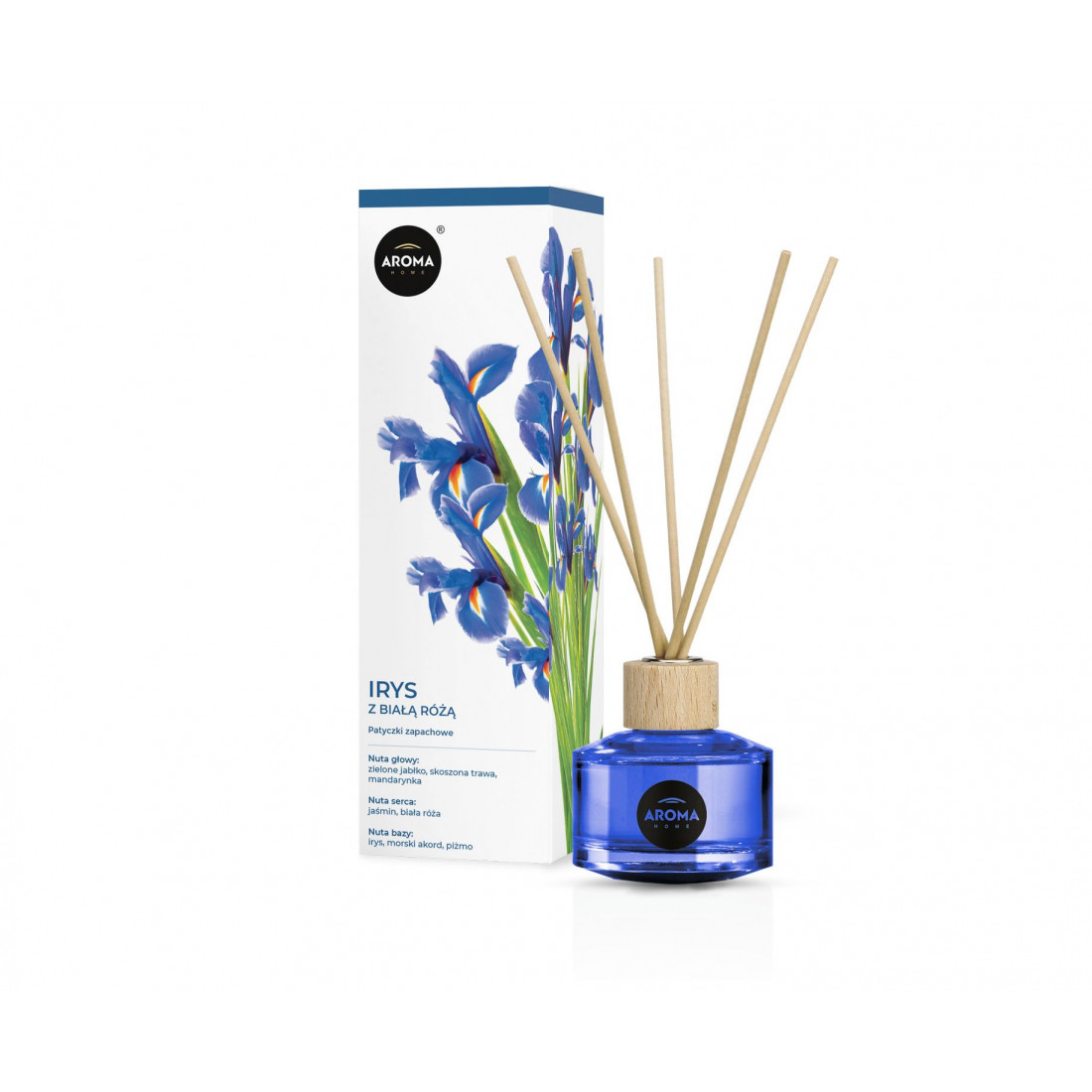 Ароматизатор повітря Aroma Home Blossom/Iris with a white rose 50ml