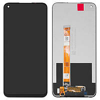 Дисплей для Realme 7i, C17; OnePlus Nord N100; Oppo A32, A33 (2020), A53 4G, A53s 4G, черный, без рамки,