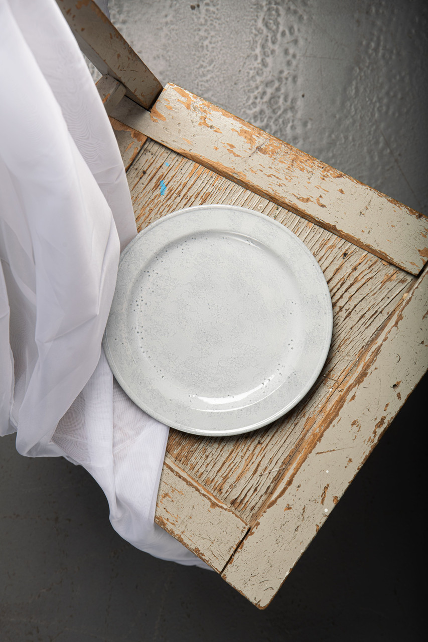 Тарілка десертна Dovbysh Porcelain Vil'na 20 см сіра