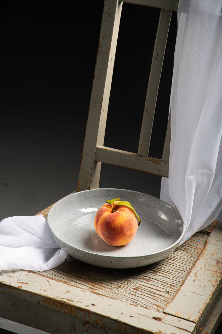 Тарілка глибока Dovbysh Porcelain Vil'na 24 см сіра