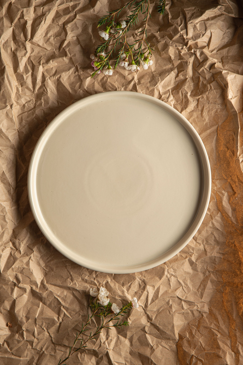 Тарілка обідня Dovbysh Porcelain NOVA Biege 32 см бежева