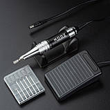 Професійний фрезер Мокс X105 на 65 Вт. - 45000 об./хв. для манікюру та педикюру Білий, фото 7