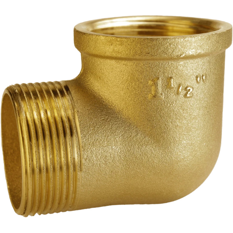 Кутник 90° VA латунь вн-зв 1 1/2" 000026545, фото 1