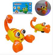 Музична іграшка TK Union Group 65683 "Музичний скорпіончик", жовтий з оранжевим
