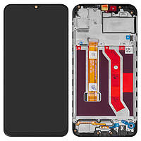 Дисплей для Realme 5, черный, с рамкой, Original (PRC), FPC-HTF065H019-A0