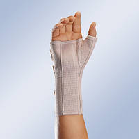Ортез лучезапястного сустава и первого пальца кисти с металлическими шинами MFP-80 для левой руки