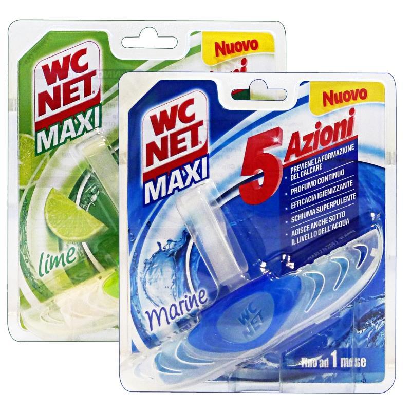 Освіжувач для унітаза WC NET MAXI TAV.5 AZ. PZ1, Ароматичний блок для туалету, фото 1