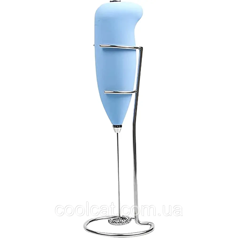 Капучинатор міксер для вершків і молока FUKE coffie mixer, Блакитний / Спінювач молока