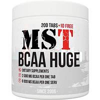 Аминокислота BCAA для спорта MST Nutrition BCAA Huge 210 Tabs VA, код: 7541127