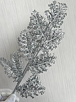 Декоративна гілочка ажур ( срібло 10 штук), фото 3