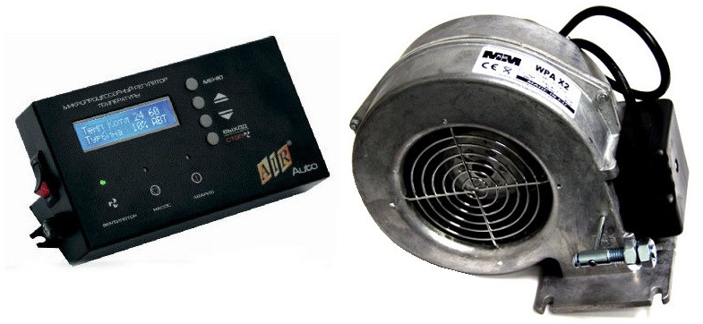 Комплект автоматики для котла MRT AIR LOGIC + вентилятор WPA X2