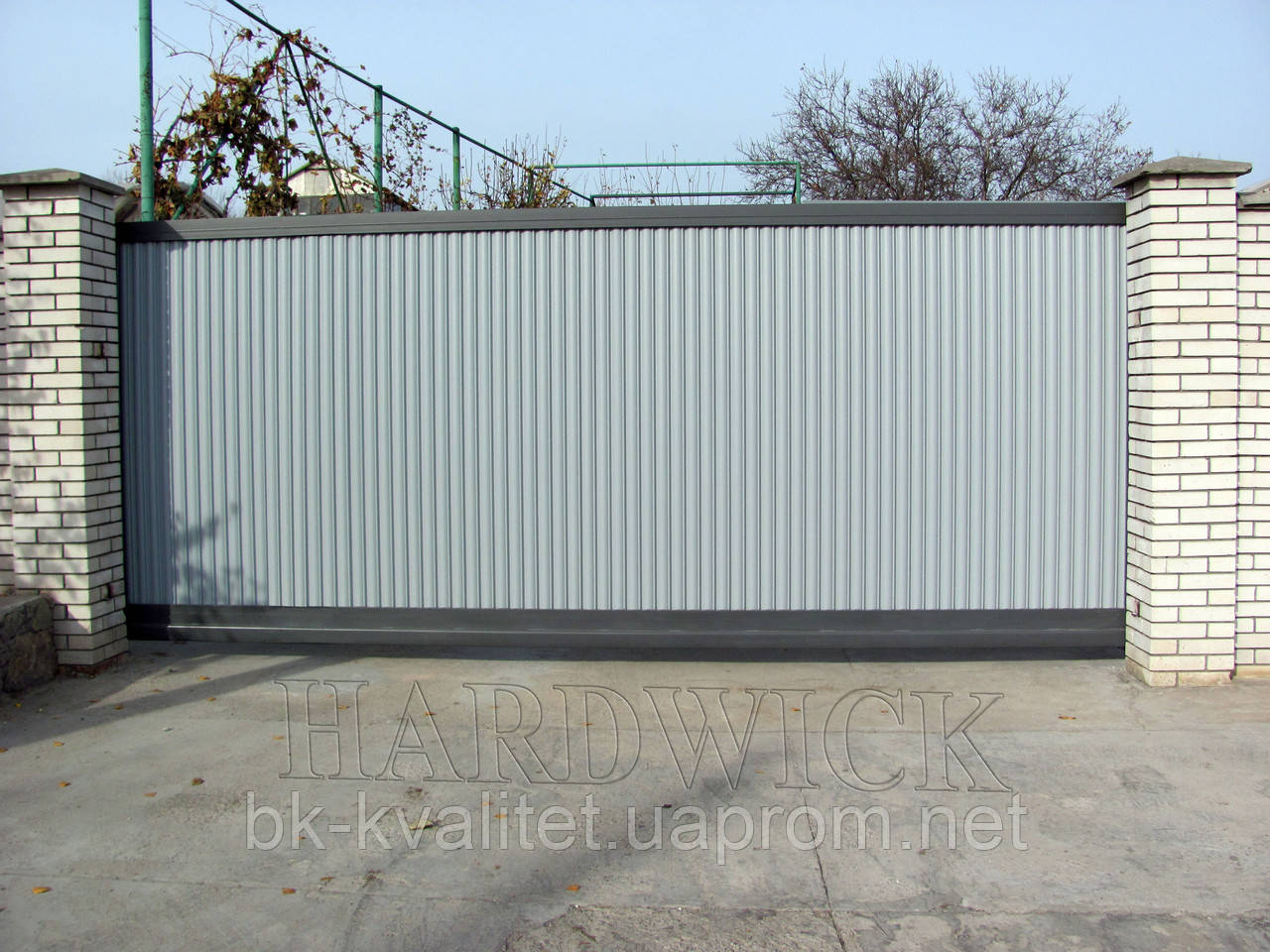 Откатные ворота Хардвик в исполнении стандарт 3000х2100 - фото 4 - id-p343492915