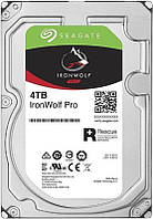 Накопичувач HDD SATA 4.0TB Seagate IronWolf Pro NAS 7200rpm 128MB (ST4000NE001)