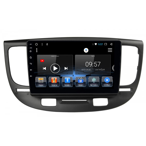 Штатна магнітола для Kia Rio 2 JB 2005-2011 на Android, фото 1