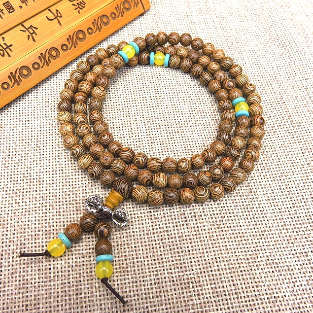 Чотки Тибетського Буддизму — 8 мм, фото 1