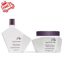 Набір для пошкодженого волосся L'Alga Seawet Shampoo + Seacure Mask 250 мл