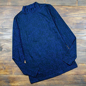 Чорний гольфик із синьою люрексною ниткою Розмір: 13-14 років зріст 164 см