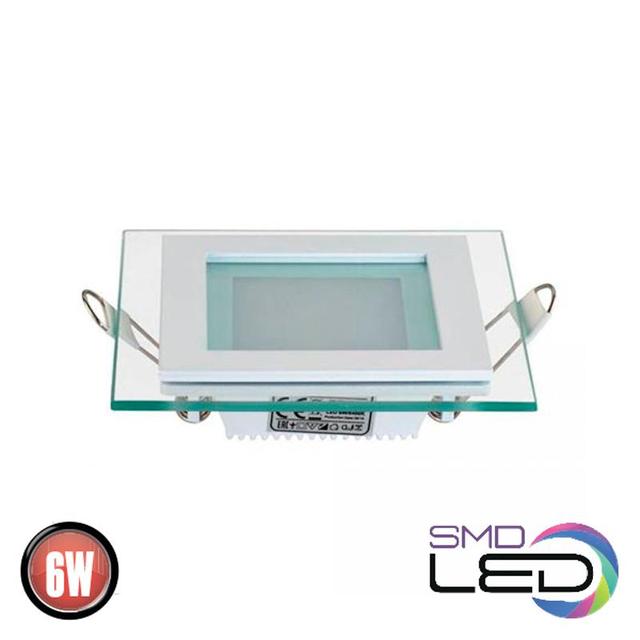 Квадратный врезной Светильник Horoz MARIA 6W 96х35мм фото