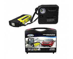Пристрій для запуску акумулятора пускозарядний JUMPSTARTER TM15 PUMP 50800 мА·год + компресор.