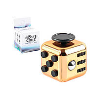 Антистресс фиджет кубик Fidget Cube - золото (AS-108595)