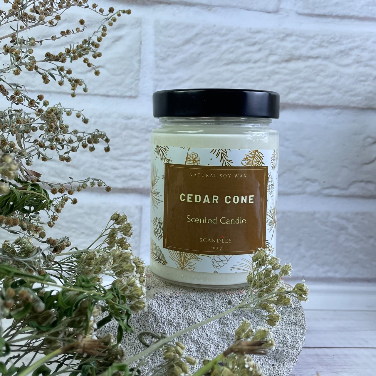 Ароматична свічка Major Gift cedar cone, фото 1